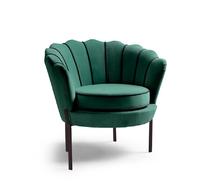Кресло Halmar ANGELO (темно-зеленый/черный)