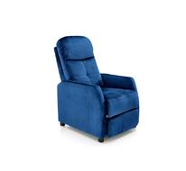 Кресло Halmar FELIPE 2 раскладное (темно-синий/венге)