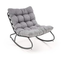 Кресло-качалка Halmar GATTO (серый)