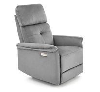 Кресло раскладное Halmar SEMIR (серый)