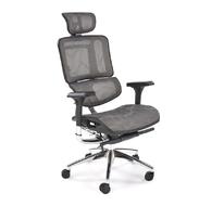 Кресло компьютерное HALMAR ETHAN серый/черный
