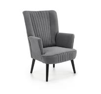 Кресло Halmar DELGADO (серый)