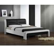 Кровать Halmar CASSANDRA 160 (белый/черный)