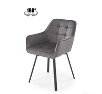 Стул кухонный Halmar K588 (серый/черный)