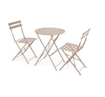 Комплект HALMAR LIVORNO (стол + 2 стула) (капучино)