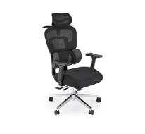 Кресло компьютерное HALMAR BOOSTER (черный/хром)