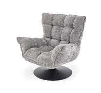 Кресло HALMAR HAGEN (серый/черный)