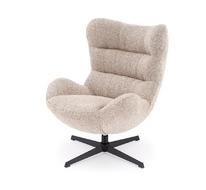 Кресло HALMAR JACKIE (темно-бежевый/черный)