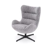 Кресло HALMAR JACKIE (серый/черный)