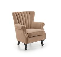 Кресло HALMAR TITAN (бежевый/черный)