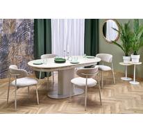 Стол обеденный HALMAR FALONE 180 раскладной (светлый травертин/кашемир)