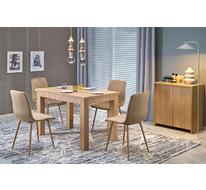 Стол обеденный HALMAR GIZMO 120 раскладной (дуб артизан)