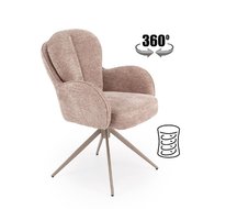 Стул HALMAR K592 CS (темно-бежевый/кашемир), поворотный