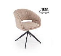 Стул HALMAR K602 (капучино/черный), поворотный