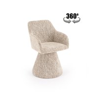 Стул HALMAR K603 (бежевый), поворотный