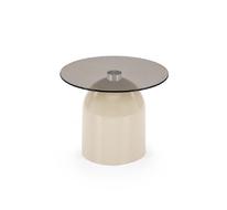 Стол журнальный HALMAR STARK_S (дымчатый/кашемир) 50/41