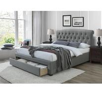 Кровать Halmar AVANTI 160 (серый)