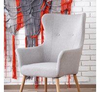 Кресло Halmar COTTO (светло-серый)