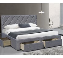 Кровать Halmar BETINA 160 (серый)