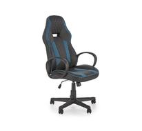 Кресло компьютерное HALMAR RAGNAR черный/голубой